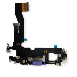 iPhone 12 Ladebuchse  (Original Qualität), Violett Lade Dock Connector Flex - Bild 1 von 1