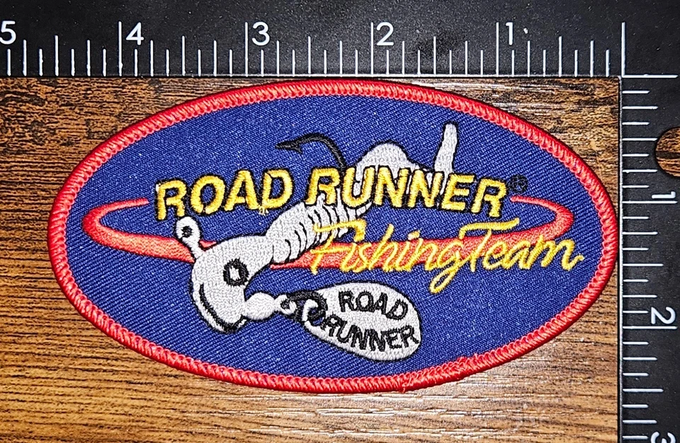 Road Runner Fishing Team Lures Fishing Brand Patch - Изображение 1 из 1