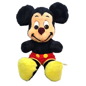 Juguetes de peluche vintage de Mickey Mouse años 60 California Productions Disney - Imagen 1 de 9