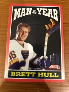 Brett Hull          #261   - Score    1990-91 -  Carte de hockey - Picture 1 of 2