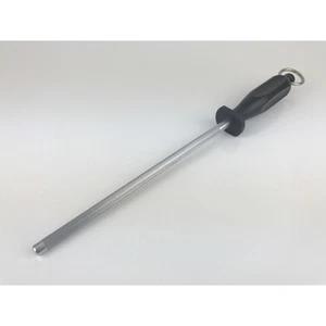 Knife Sharpening Steel Rod Honing Sharpening Tool with Hanging Ring - Picture 1 of 9