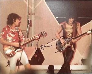 RON WOOD Autographed 8x10 Color Photo With Strong, Sharpie Sig. Rolling Stones - Picture 1 of 2
