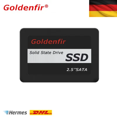 Goldenfir SSD 2,5 Zoll SATA III Solid-State-Festplatte | 120GB 240GB 500GB | Int - Bild 1 von 4