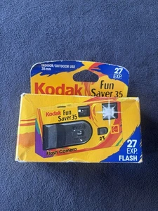 Cámara fotográfica flash Kodak Fun Saver 35 27 exposiciones 1999 35 mm nueva sellada - Imagen 1 de 8