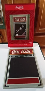 Coca Cola Specials To-day Wooden Menu Board Chalkboard 17” x 11” VTG with Box - Picture 1 of 14