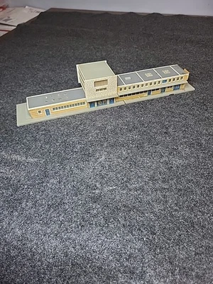 Kibri 7400  N Scale German Train Station Fully Built Up Need Repairs  - Image 1 of 4