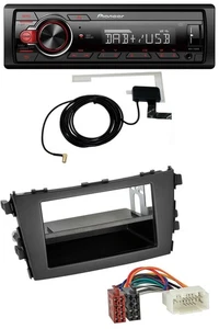 Pioneer 1DIN MP3 DAB USB AUX Autoradio für Suzuki Celerio (LF, ab 2014) - Bild 1 von 9
