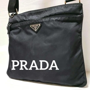 Borsa a tracolla Prada sacoche nylon nero dal Giappone - Foto 1 di 12