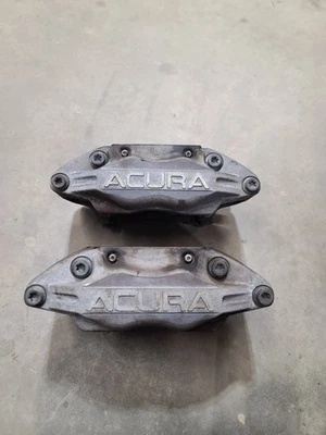 2005-2012 Acura RL Front Left & Right 4 Piston Brake Calipers Set *READ* - Image 1 of 4