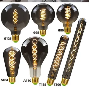 Edison Lamp Vintage Retro Bulb Filament Edison Lamp Vintage Decorative - Picture 1 of 17