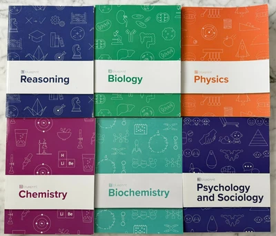 Blueprint The Next Evolution in MCAT Prep Boxed Set 6 Books Like New (SC, 2022) - Image 1 of 4