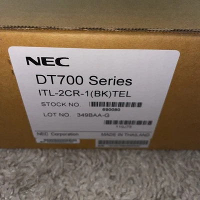 NEC DT700 Series ITL-2CR-1 (BK)TEL - Image 1 of 3