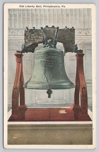 White Border Postcard Liberty Bell Philadelphia Pennsylvania - Picture 1 of 2