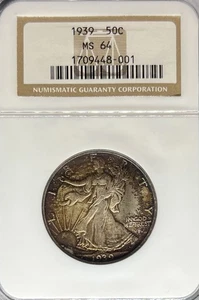 1939 Walking Liberty Half Dollar MS64 NGC (#PA1709448001) - Bild 1 von 2