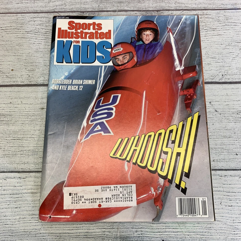 DEPORTES ILUSTRADOS PARA NIÑOS (ENERO 1991) con HOJA DE TARJETA SIN CORTAR LAWRENCE TAYLOR Foto 1 de 4