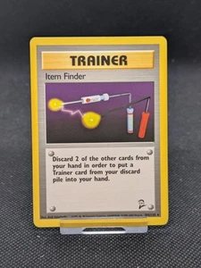 Pokémon Item Finder Base Set 2 103/130 Rare WOTC NM  - Picture 1 of 4