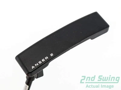 Ping PLD Milled Anser 2 Matte Black Putter Slight Arc Graphite Left 35.0in - Image 1 of 4