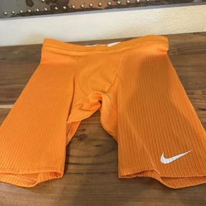 Nike Pro Elite made in USA half tights running Orange DA2913-873 Men’s Size XL - Picture 1 of 6