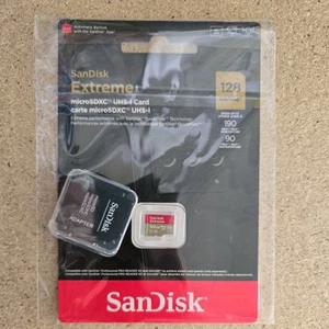 SanDisk Extreme Micro SD 128GB Memory Card Dash Action Cam - Picture 1 of 1