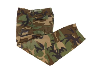 BDU Combat Pants Medium Regular Type I Twill US Army Woodland Camo Uniform 1996 - Picture 1 of 8