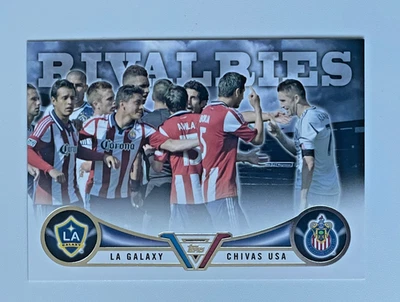 2013 Topps MLS Rivalries #LC-LA Galaxy/Chivas USA - Image 1 of 2