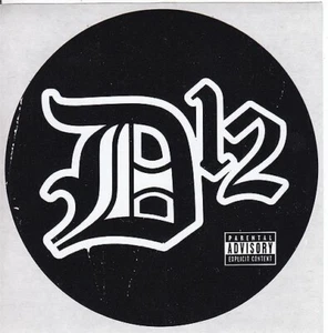 D12 - Noche del Diablo RARA pegatina promocional '01 - Imagen 1 de 2