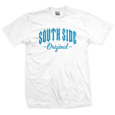 Youth South Side Original Outlaw T-Shirt  Born Raised in Southside Boys Kids Tee - Image 1 of 2
