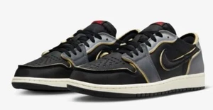 Nike Jordan 1 Retro Low OG EX Dark Smoke Grey DV0982-006 Men's Size 8.5 - Picture 1 of 7