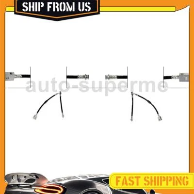 For INFINITI G35 3.5L 2003-2005 First Stop Brake Hose Line Front Kit 2x - Image 1 of 4