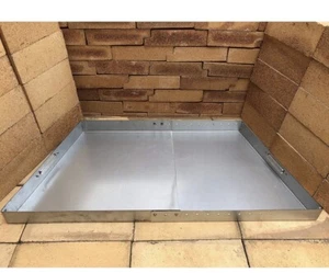 Hi-Flame Fireplace Tray-Expandable/Adjustable Ash Pan with Handles for Up to ... - Picture 1 of 5