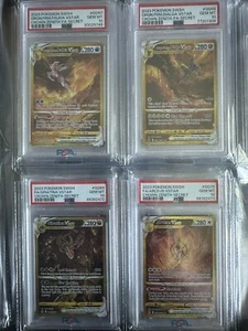 Crown Zenith Gold Vstar Galarian Gallery Set GG67 GG68 GG69 GG70 ALL PSA 10 - Bild 1 von 2