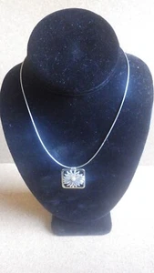 2003 TIFFANY & CO. 18K GELBGOLD & STERLINGSILBER BLUME ANHÄNGER HALSKETTE - Bild 1 von 9