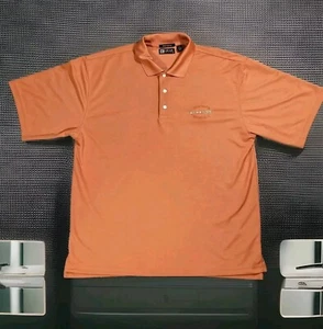 Gear for Sports Mens Polo Golf Shirt Dry Gear LG Orange Red Sox Spring Training - Bild 1 von 7