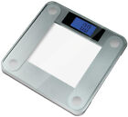 Digital Bathroom Scale Widescreen Blue Backlit Xbright LCD Step on Activation