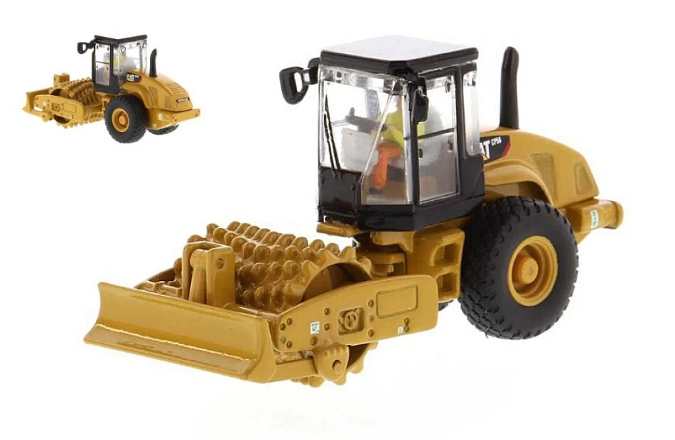 Diecast Master CAT CP-563E PADFOOT DRUM SOIL COMPACTOR 1:87 - Immagine 1 di 1