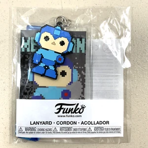 MegaMan 8-Bit Funko POP! Lanyard Keychain GameStop EXCLUSIVE - Picture 1 of 2