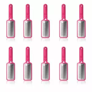Microplane Colossal Foot File / Pedicure Rasp Confezione da 10 - Rosa - Foto 1 di 3