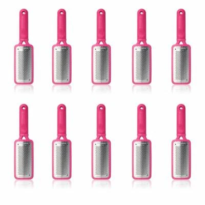 Microplane Colossal Foot File / Pedicure Rasp 10 Pack - Pink - Image 1 of 3