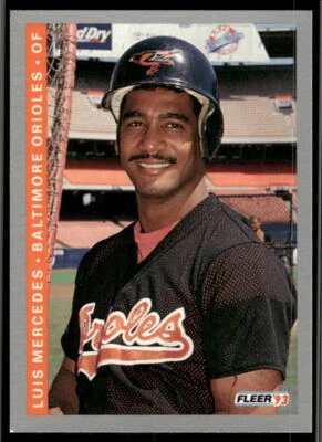 1993 Fleer #547 Luis Mercedes - Image 1 of 2