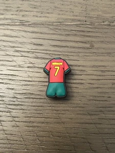 Ronaldo Portugal Uniform Shirt Soccer CROC CHARM NEW Collectible - Picture 1 of 3