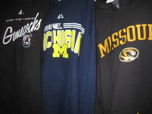 New HOODIE large Michigan Wolverines MINNESOTA TIGERS Univ S Carolina Gamecocks - Picture 1 of 12