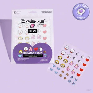 The Crème Shop BT21 Brilliant Skin - Hydrokolloid Akne Pflaster mit Zink - Bild 1 von 7