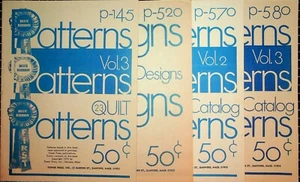 Lot of Vintage BLUE RIBBON QUILTERS CATALOG OF PATTERNS FROM THE 1970s - Picture 1 of 2