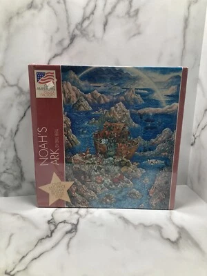 NOAH'S ARK 550+ Piece Puzzle by Bill Bell, Great American Puzzle New Sealed - Image 1 of 4