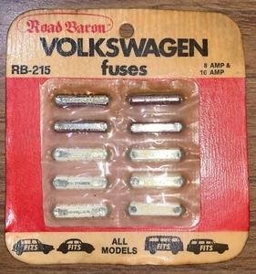 Volkswagen (VW) RB-215 Fuses- All Models 1961-1970 NOS Fits some 71 & Up see pic - Picture 1 of 2