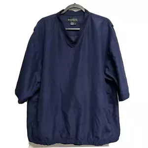 Footjoy Jacket Mens XL Blue Pullover Wind Shirt Long Sleeve Embroidered XL - Picture 1 of 9