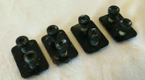 Vivaro Trafic 01-14 Driver or Passenger Seat Base plates + bolts Set x4 - Picture 1 of 1