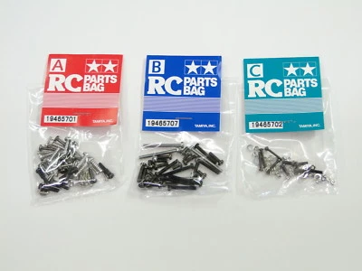 NEW TAMIYA BRAT Screw Bag A B & C 9465701 9465707 9465702 TBC - Image 1 of 4