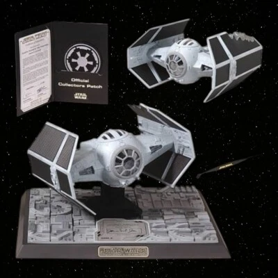 Star Wars Darth Vader's TIE Fighter Die Cast Signature Ed. Code 3 Collectibles  - Image 1 of 4