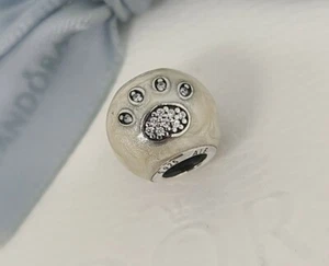 Authentic Pandora I Love Pets Enamel and CZ Charm NEW Retired 791712CZ - Bild 1 von 4